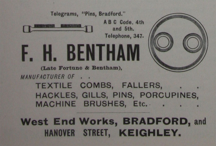 F.H.Bentham 1917