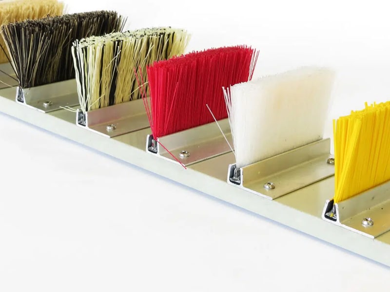 Brush filament options lined up